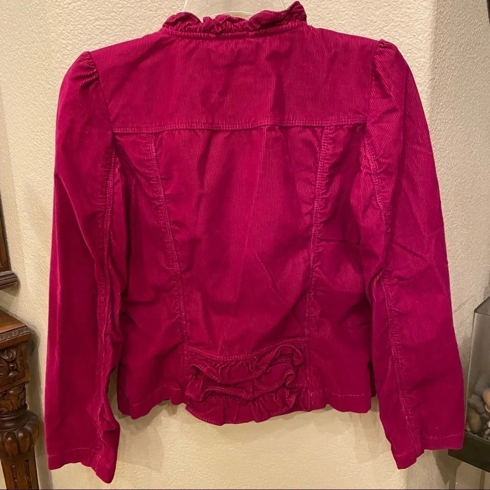 GAPKIDS Fuchsia Corduroy Jacket Size XXL (14/16)